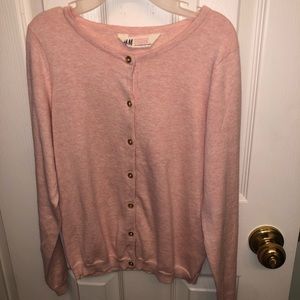 Girls Button Down Sweater